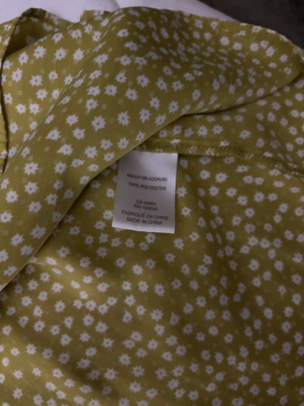 Rose and Olive Blouse - Picture 3 of 5
